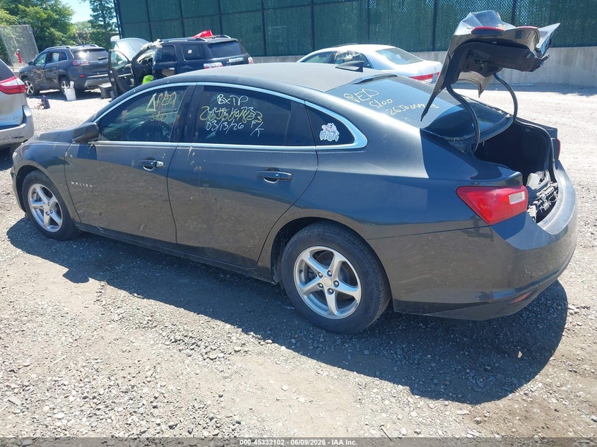 CHEVROLET MALIBU 2017 VIN 1G1ZB5ST6HF229628