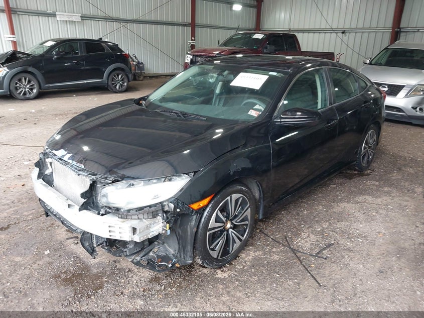 Vin: 2hgfc1f38hh630446, lot: 45830041, honda civic ex-t 20172