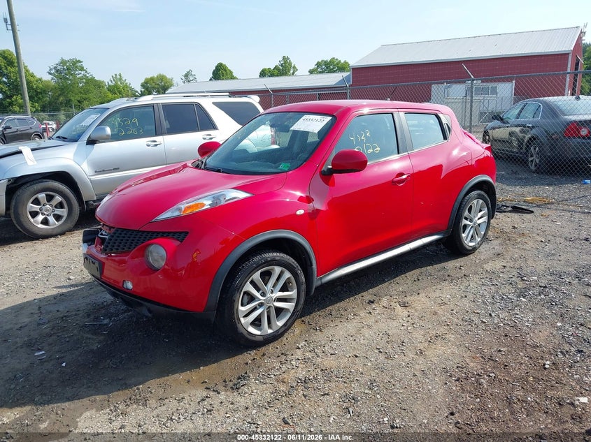 Vin: jn8af5mv0et355797, lot: 45830058, nissan juke s 20142