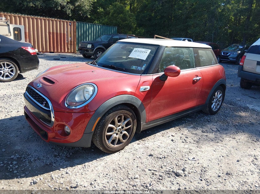 Vin: wmwxp7c50f2a38710, lot: 45830091, mini hardtop cooper s 20152
