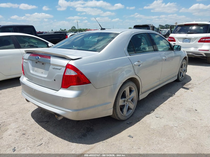 Vin: 3fahp0kc9br260718, lot: 45830094, ford fusion sport 20114