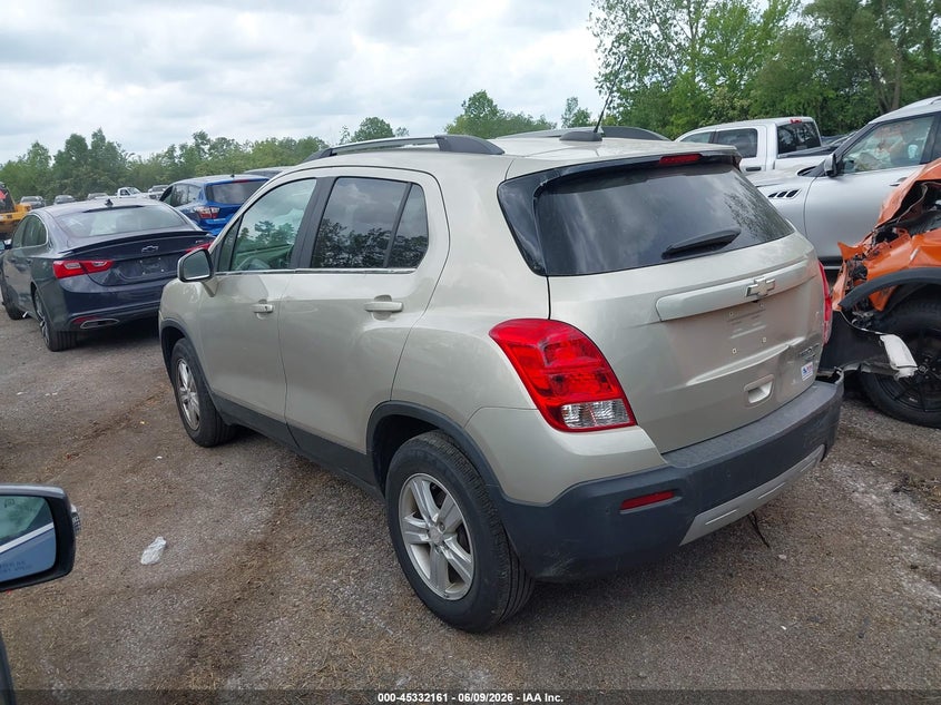 Vin: 3gncjpsbxgl172879, lot: 45830097, chevrolet trax lt 20163
