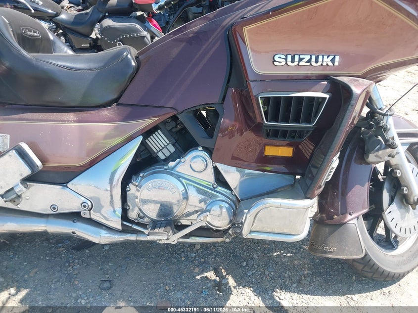 1986 Suzuki Gv1400 Gd VIN: JS1VX71A5G2104509 Lot: 45332191