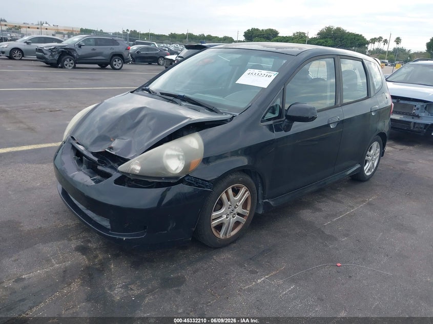 2008 HONDA FIT auction photo 2
