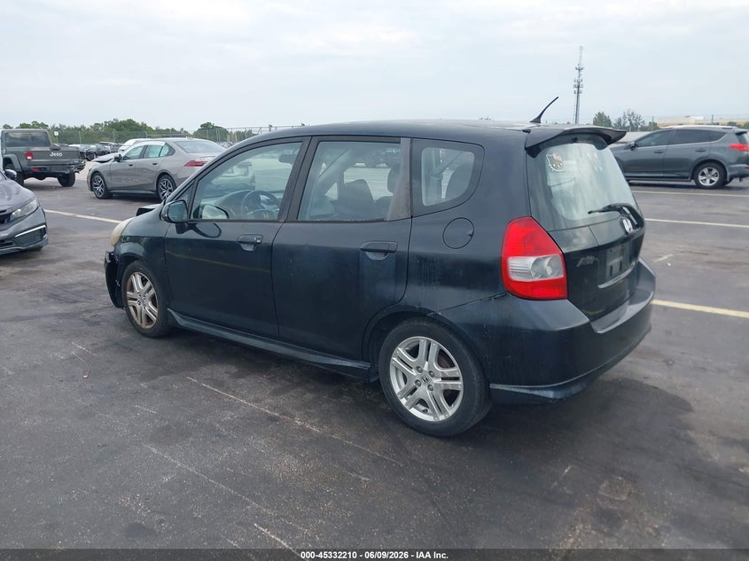 2008 HONDA FIT auction photo 3