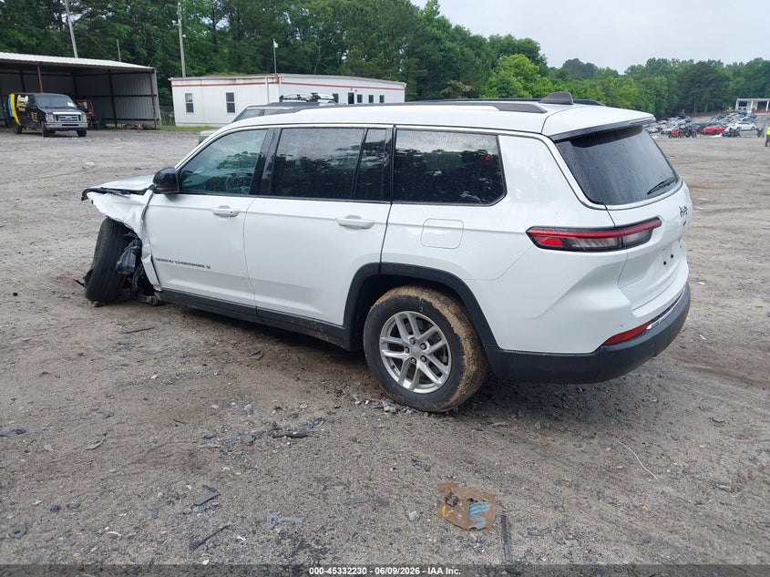 Vin: 1c4rjjag8r8953415, lot: 45830166, jeep grand cherokee l laredo x 4x2 20243