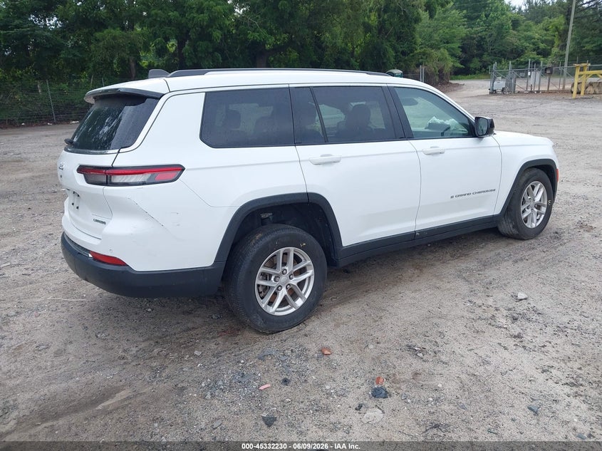 Vin: 1c4rjjag8r8953415, lot: 45830166, jeep grand cherokee l laredo x 4x2 20244