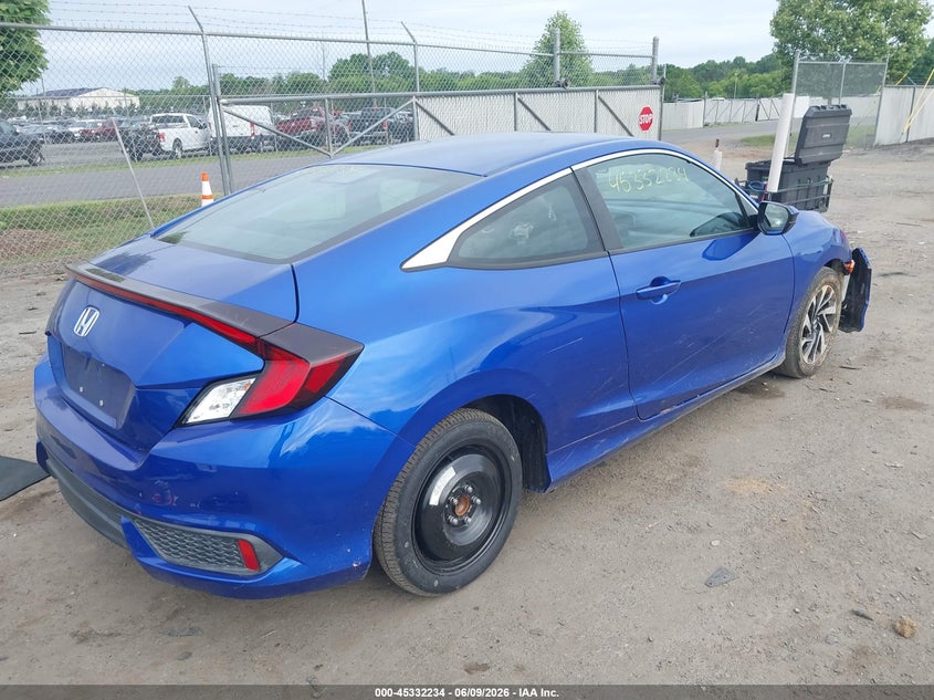 Vin: 2hgfc4b56hh306842, lot: 45830170, honda civic lx 20174