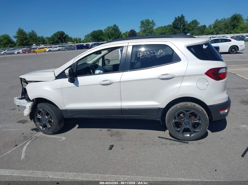 2018 Ford Ecosport Ses VIN: MAJ6P1CL4JC178856 Lot: 45332263