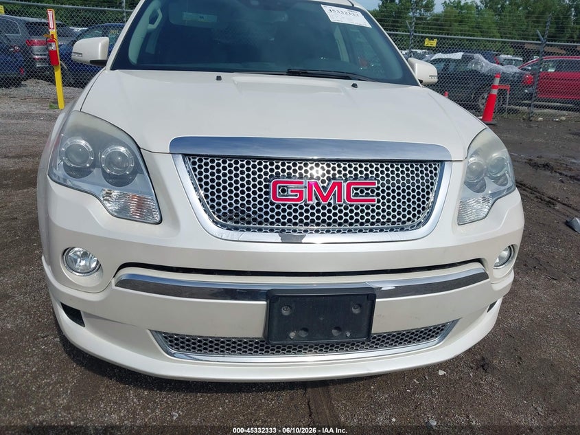 2012 GMC ACADIA SPORT UTILITY VEHICLE 3.6L V-6 DI, DOHC, VVT, 288HP