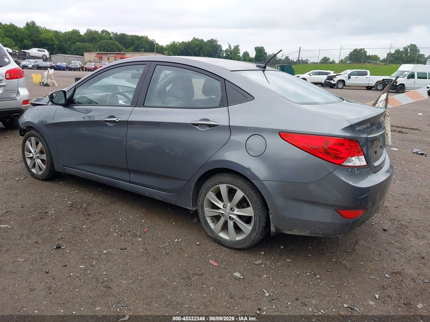 2013 HYUNDAI ACCENT auction photo 3