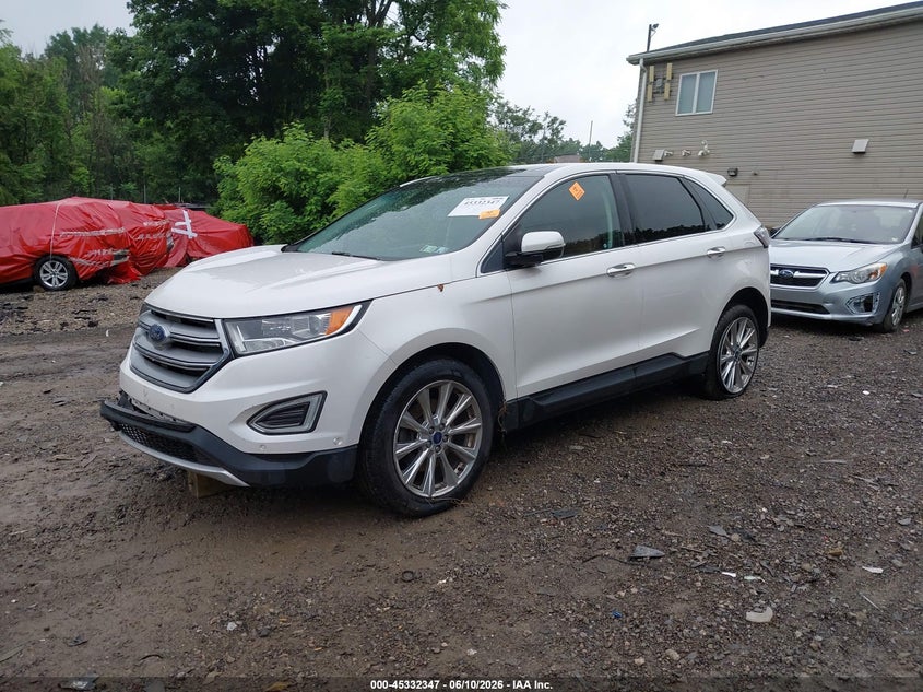 2017 Ford Edge Titanium 2FMPK4K86HBB95028 photo 1