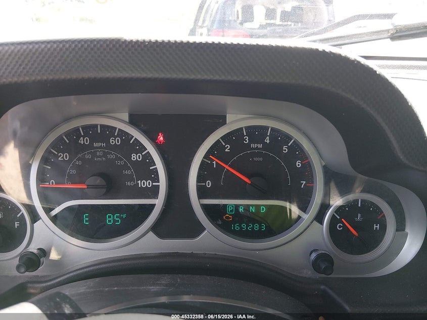 JEEP WRANGLER 2008 VIN 1J4GA59198L520898