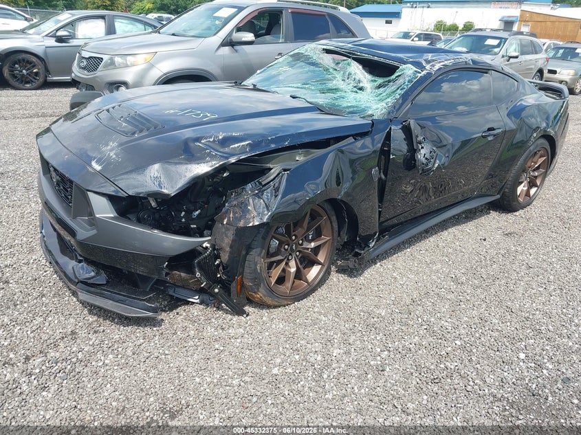 Vin: 1fa6p8r04tss02711, lot: 45830311, ford mustang dark horse fastback 20262