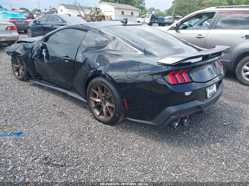 Vin: 1fa6p8r04tss02711, lot: 45830311, ford mustang dark horse fastback 20263