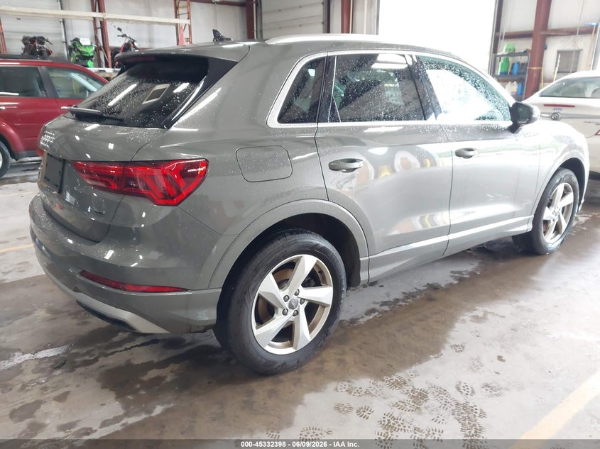 Vin: wa1aecf38l1075014, lot: 45830334, audi q3 premium 45 tfsi quattro tiptronic 20204