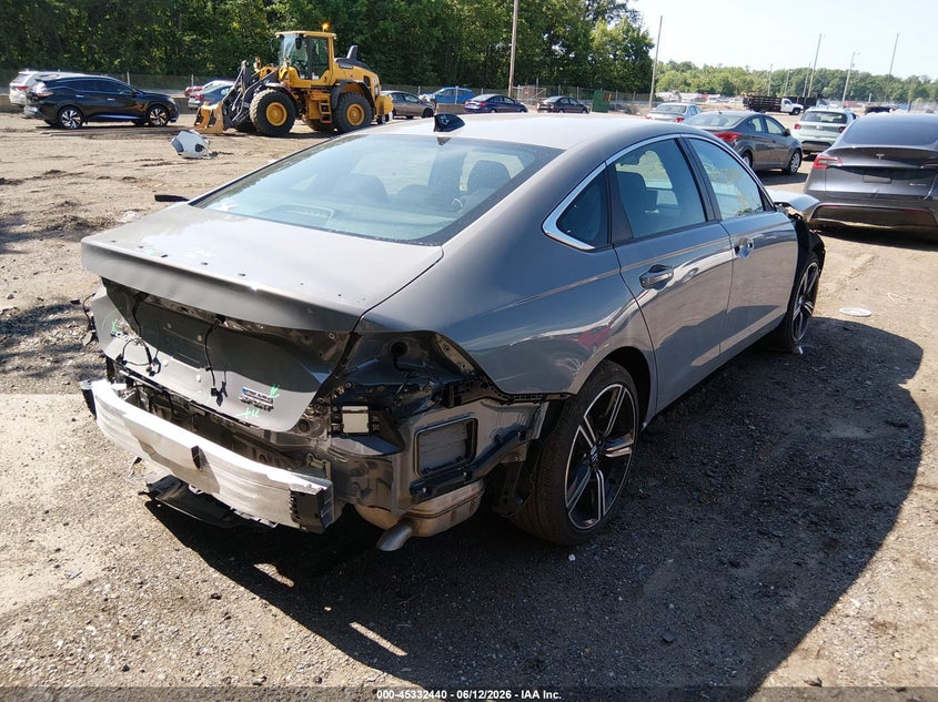 2025 HONDA ACCORD HYBRID auction photo 4