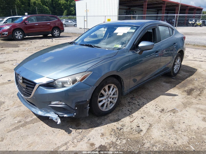 Vin: jm1bm1v78e1193542, lot: 45830384, mazda mazda3 i touring 20142