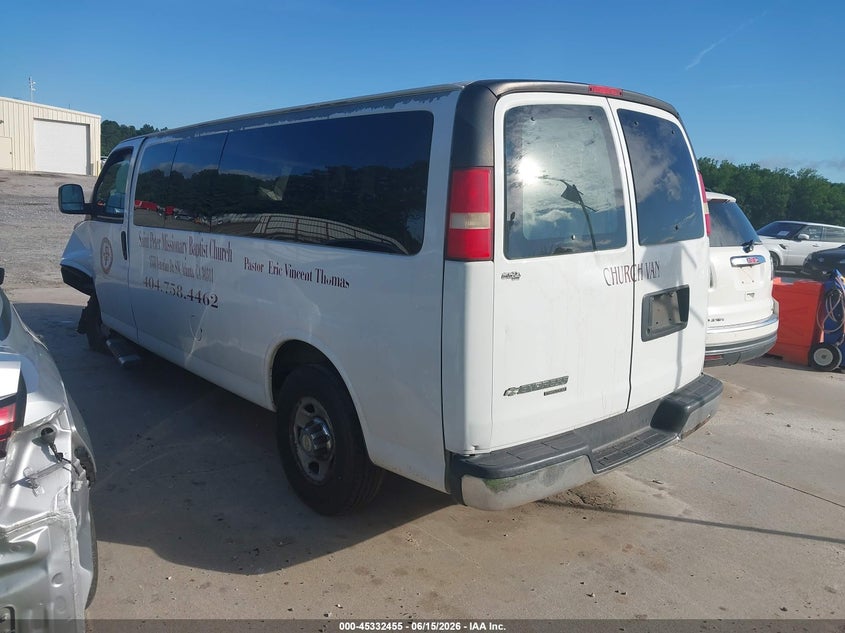 Vin: 1gazg1fa8c1156240, lot: 45830391, chevrolet express 3500 lt 20123