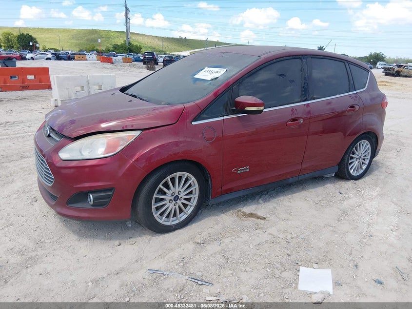 Vin: 1fadp5cu9el503899, lot: 45830417, ford c-max energi sel 20142