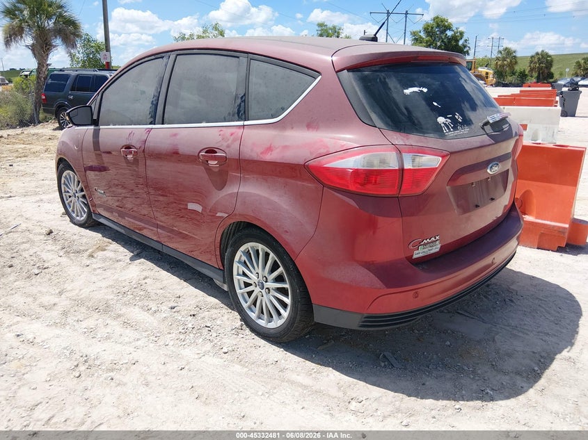 Vin: 1fadp5cu9el503899, lot: 45830417, ford c-max energi sel 20143