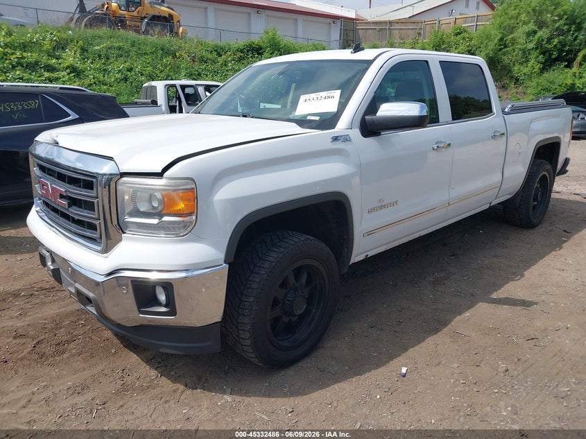 Vin: 3gtu2vec2eg297092, lot: 45830422, gmc sierra 1500 slt 20142