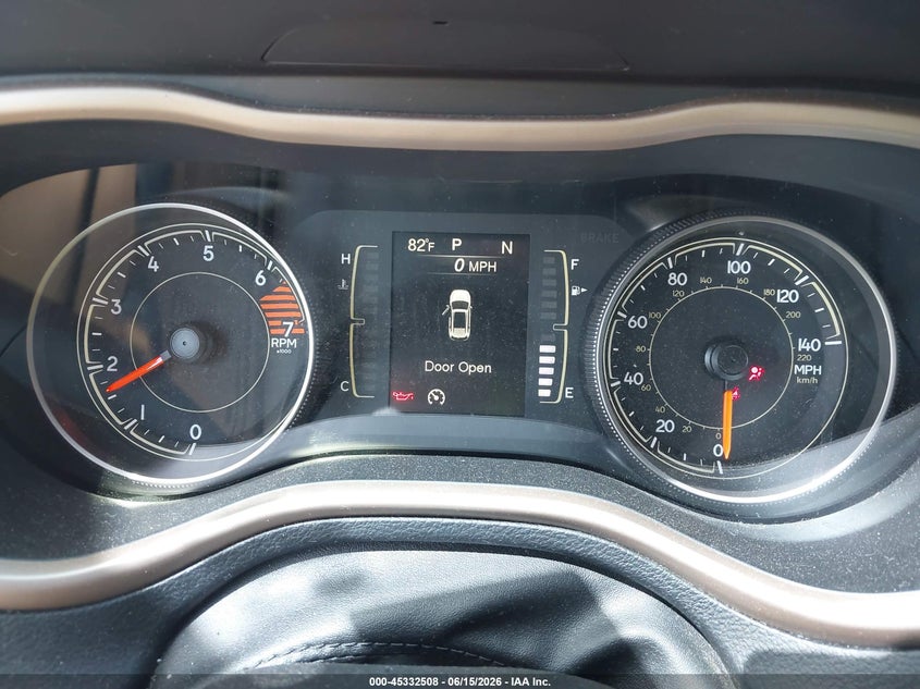 2017 JEEP CHEROKEE SPORT UTILITY VEHICLE 2.4L I-4 VVT, 184HP