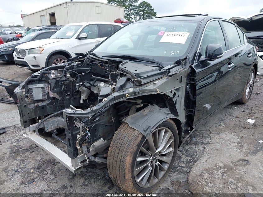 2018 Infiniti Q50 3.0T Luxe VIN: JN1EV7AP0JM591634 Lot: 45332511