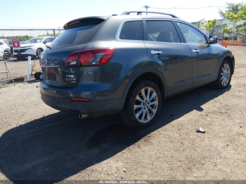 Vin: jm3tb3dv6e0440558, lot: 45830472, mazda cx-9 grand touring 20144
