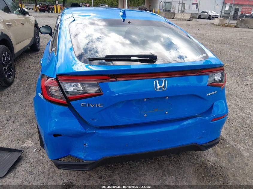 VIN 19XFL2H80PE014568 2023 HONDA CIVIC SPORT