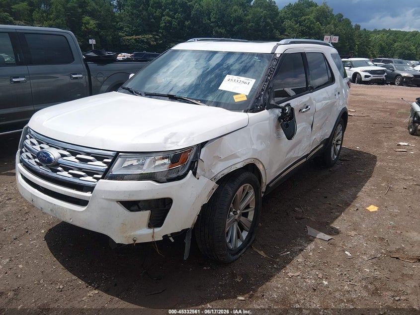 2018 FORD EXPLORER auction photo 2