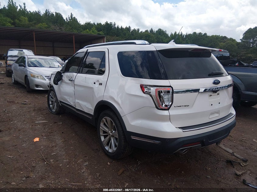 2018 FORD EXPLORER auction photo 3