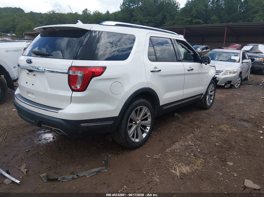 2018 FORD EXPLORER auction photo 4