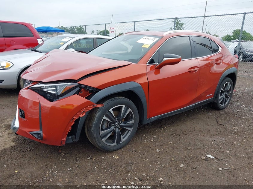 Vin: jthp9jbh9l2031235, lot: 45830530, lexus ux 250h 20202