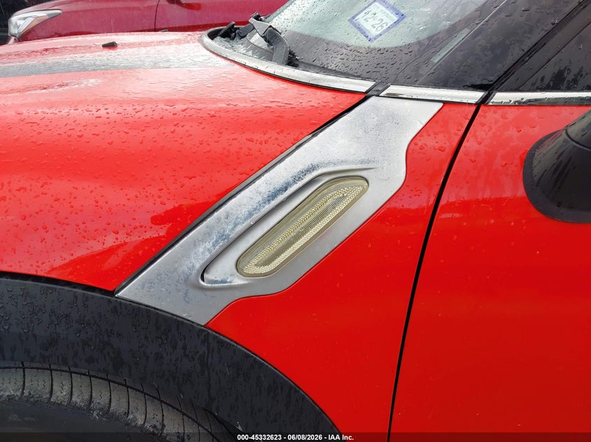 2012 Mini 1.6 Mini Cooper Countryman red Lot 111045332623 Vin WMWZB3C53CWM29707