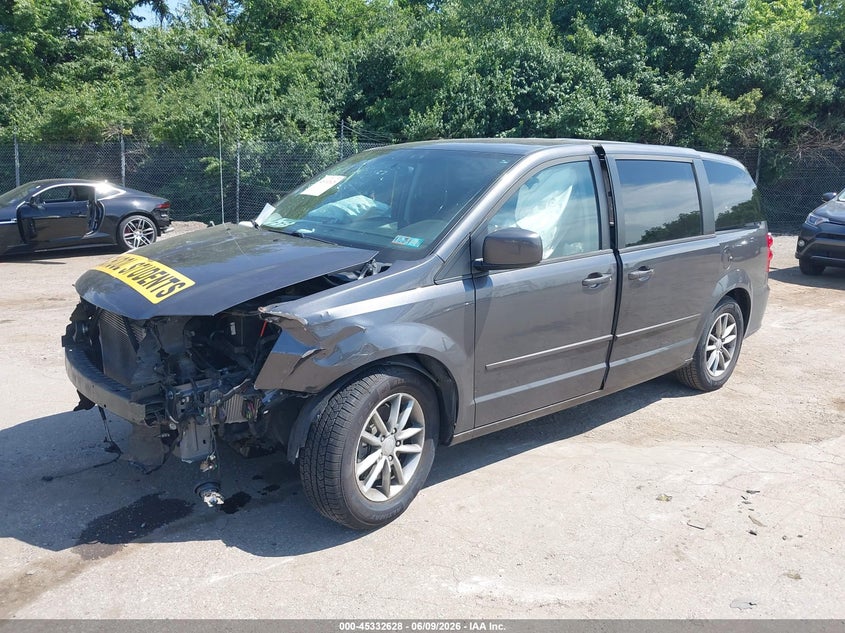 Vin: 2c4rdgbg0gr365597, lot: 45830564, dodge grand caravan se 20162