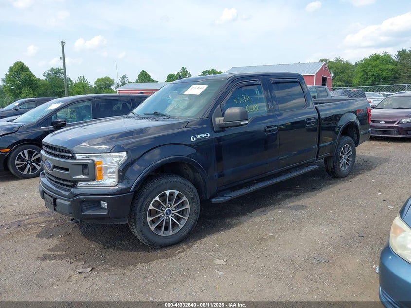 Vin: 1ftfw1e46kfb10450, lot: 45830576, ford f-150 xlt 20192