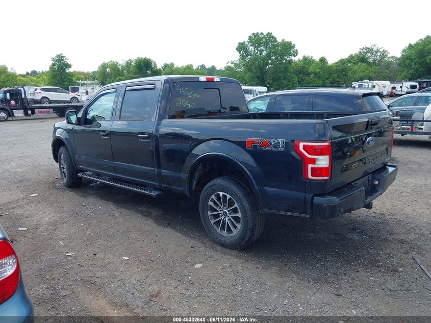 Vin: 1ftfw1e46kfb10450, lot: 45830576, ford f-150 xlt 20193
