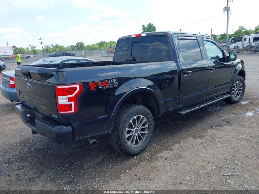 Vin: 1ftfw1e46kfb10450, lot: 45830576, ford f-150 xlt 20194