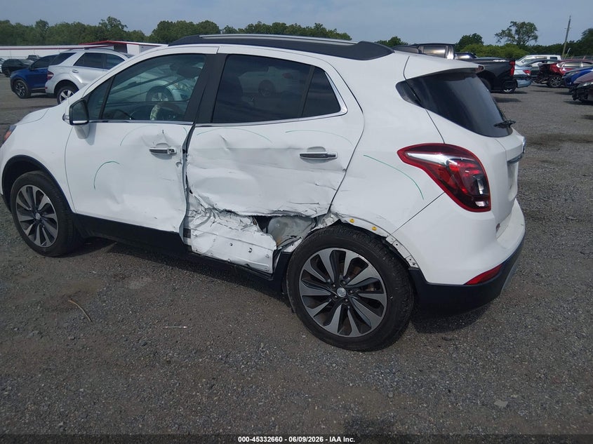 Vin: kl4cjcsm3kb904261, lot: 45830596, buick encore fwd essence 20193