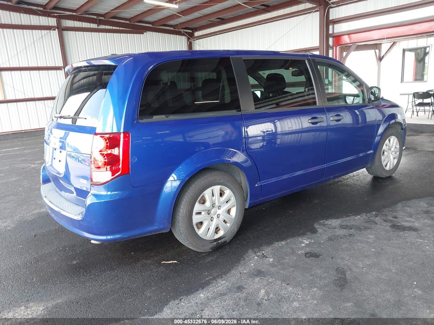 Vin: 2c4rdgbg9kr682934, lot: 45830612, dodge grand caravan se 20194