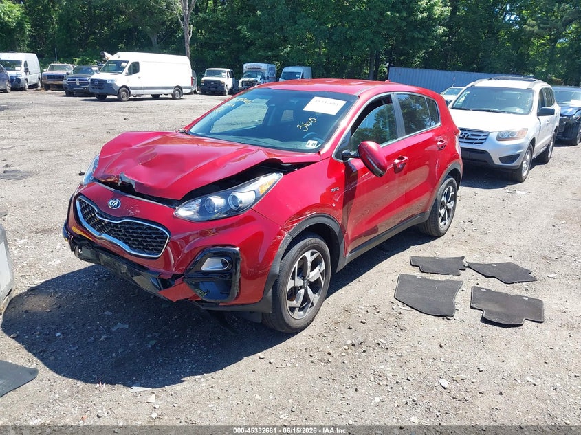 VIN KNDPMCACXL7825150 2020 KIA SPORTAGE LX
