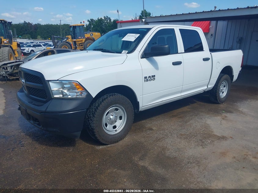 Vin: 1c6rr7kg0hs551780, lot: 45830629, ram 1500 tradesman  4x4 5'7 box 20172