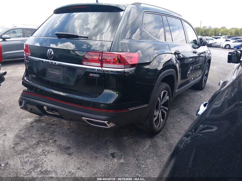 2022 VOLKSWAGEN ATLAS auction photo 4