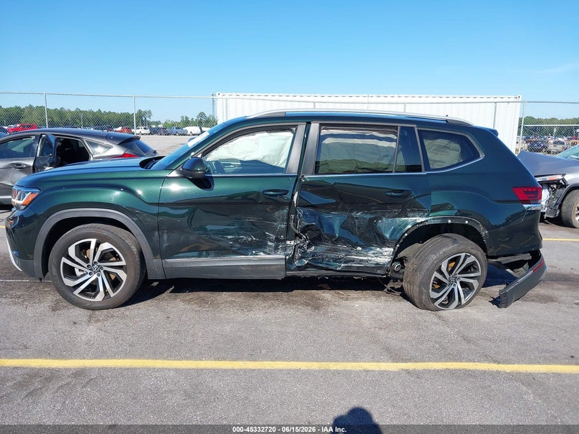 2022 VOLKSWAGEN ATLAS auction photo 6