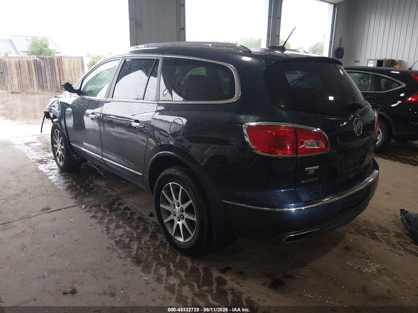 Vin: 5gakvbkd0hj310386, lot: 45830664, buick enclave leather 20173