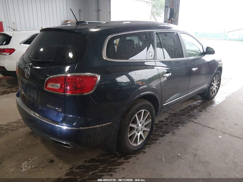 Vin: 5gakvbkd0hj310386, lot: 45830664, buick enclave leather 20174