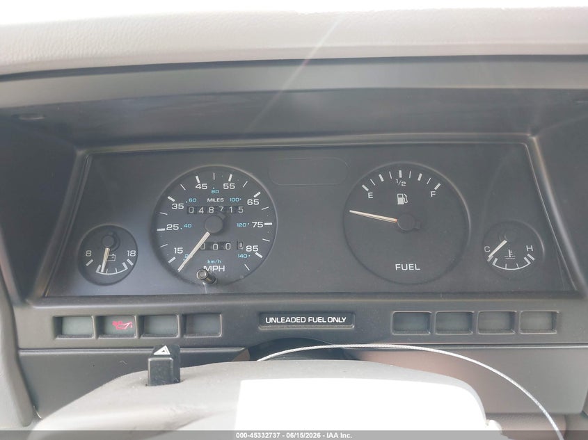 1991 Plymouth Sundance America/S VIN: 1P3XP28D4MN647782 Lot: 45332737