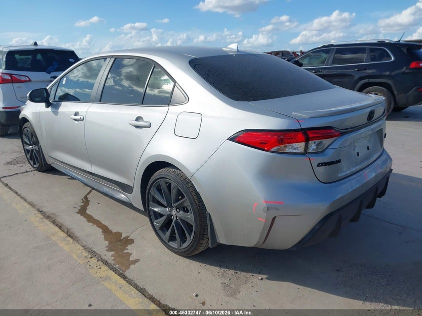 2026 TOYOTA COROLLA SEDAN 2.0L I-4 DI, DOHC, VVT, 169HP