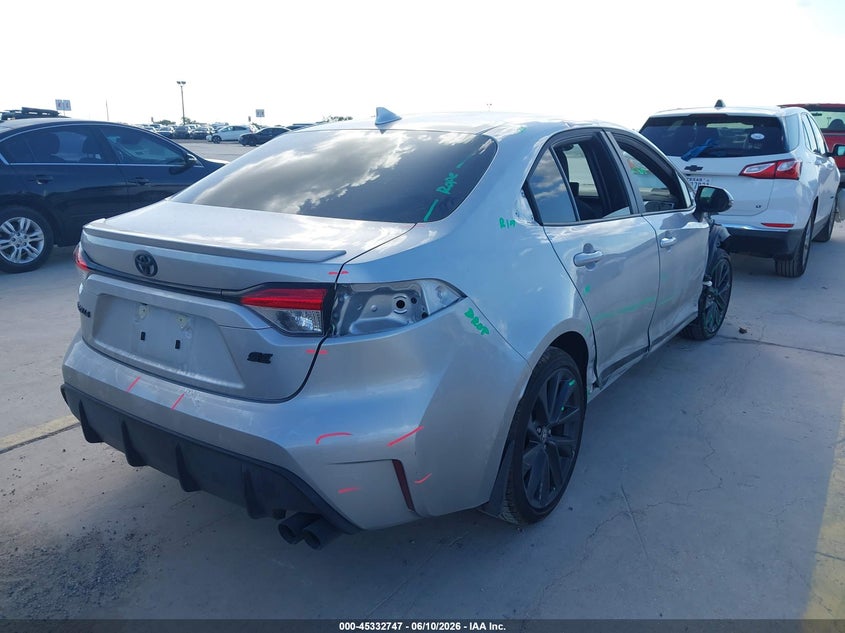 2026 TOYOTA COROLLA SEDAN 2.0L I-4 DI, DOHC, VVT, 169HP